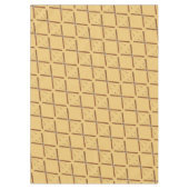 クロスカントリーのスキーとポール テーブルクロス (正面)