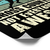 クロスカントリーもしが好きじゃなくても良い ポスター (角)