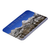 クロスカントリーウィンターイングランドテトン国立公園 マグネット (左側)