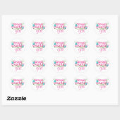 クロスカントリーガールPINKスタンプ ラウンドシール (シート)