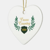 クロスカントリークレスト セラミックオーナメント (左)