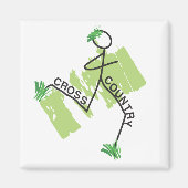 クロスカントリーグラスランナーマグネット マグネット (正面)