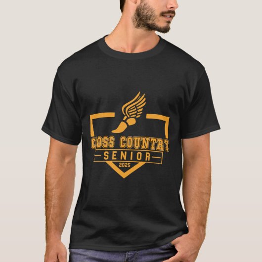 クロスカントリーシニアナイト2025年卒業 Tシャツ (正面)