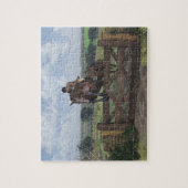 クロスカントリージャンパーパズル ジグソーパズル (縦)