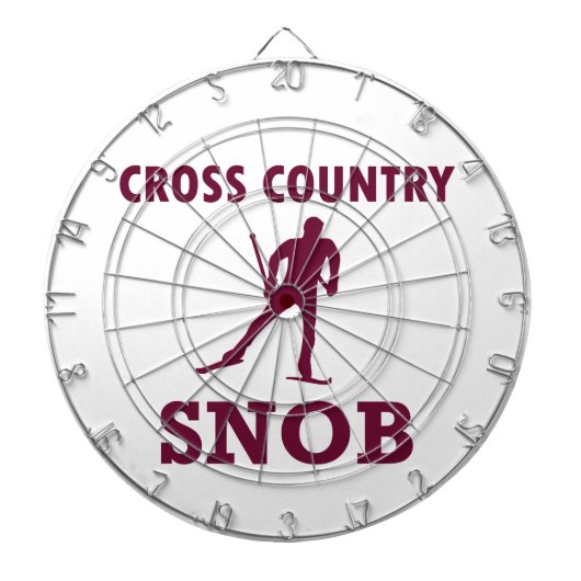 クロスカントリースキースヌブ ダーツボード (正面)