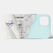 クロスカントリースキーヤー Case-Mate iPhoneケース (裏面 (横))