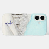 クロスカントリースキーヤー Case-Mate iPhoneケース (裏面 (横))