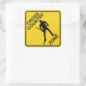 クロスカントリースキー場 スクエアシール (バッグ)