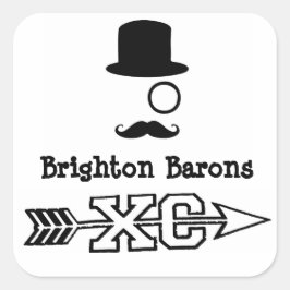 クロスカントリーステッカー スクエアシール