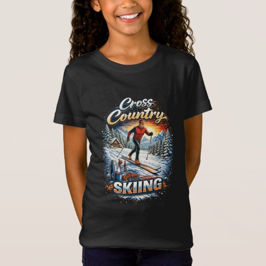 クロスカントリースピリット Tシャツ (正面)