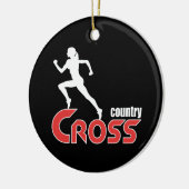 クロスカントリーセラミックオーナメント セラミックオーナメント (左)
