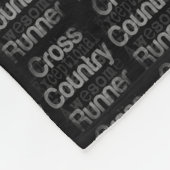 クロスカントリーランナーエクストラノーディネールフリースブランケット フリースブランケット (角)