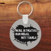 クロスカントリーランナーキーチェーンギフト キーホルダー (正面)