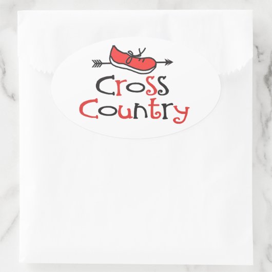 クロスカントリーランナーシューシール 楕円形シール (バッグ)