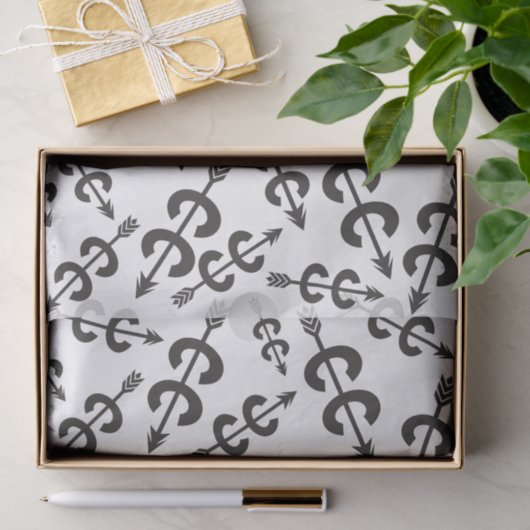 クロスカントリーランナーティッシュペーパー 薄葉紙 (ギフト)