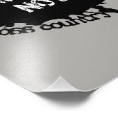 クロスカントリーランナーポスター フォトプリント            (角)