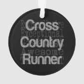 クロスカントリーランナー超並外 オーナメント (裏面)