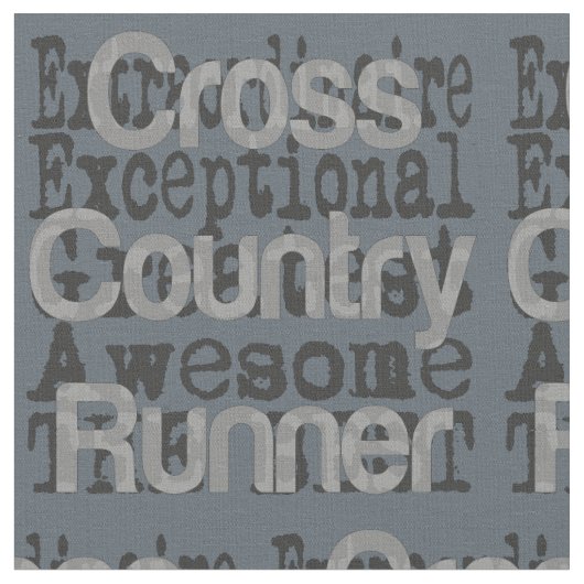 クロスカントリーランナー超並外 ファブリック (クローズアップ)