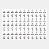 クロスカントリーランニングのCC包装紙シート ラッピングペーパーシート (正面)