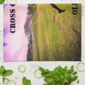 クロスカントリーランニングズのキッチンタオル キッチンタオル (折り畳み)