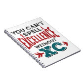 クロスカントリーランニングズ・エクセおもしろいンスXC ノートブック (右側)