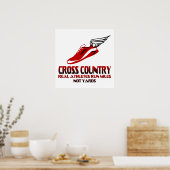 クロスカントリーランニング ポスター (キッチン)