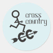 クロスカントリーランニング ラウンドシール (正面)