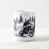クロスカントリーレーサー – モトクロスレーシング コーヒーマグカップ (中央)