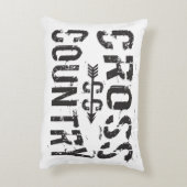 クロスカントリー装飾用クッション アクセントクッション (裏面(縦))