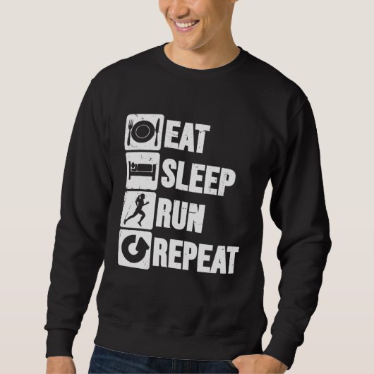 クロスカントリー食べススリープレプ走トの女性G スウェットシャツ (正面)