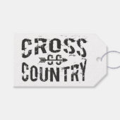 クロスカントリー ギフトタグ (正面(横))