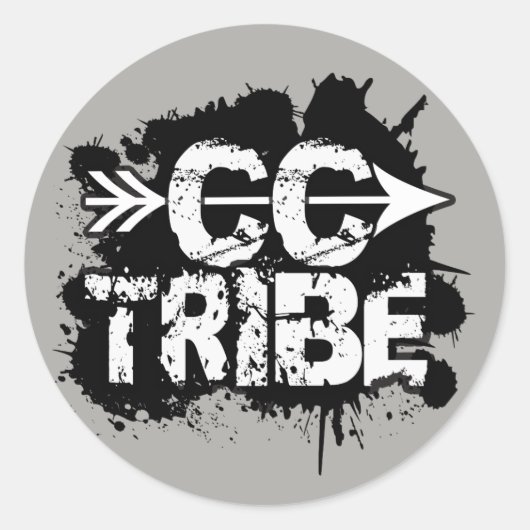 クロスカントリー ランナー ステッカー (正面)