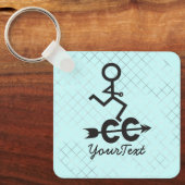 クロスカントリー – CCランニング キーホルダー (正面)