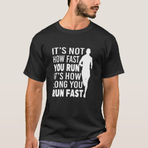 クロスカントリーA走の速い走時間だ Tシャツ