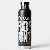 クロスカントリーADD文字ランニングランナーのチームプレーヤー ウォーターボトル (左面)