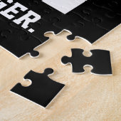 クロスカントリーADD文字ランニングランナーのチームプレーヤー ジグソーパズル (側面)