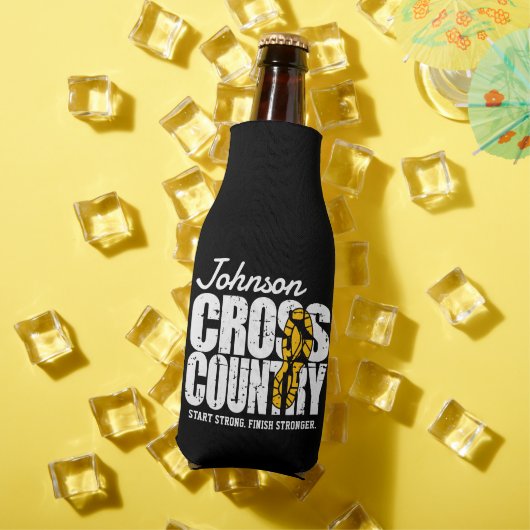 クロスカントリーADD文字ランニングランナーのチームプレーヤー ボトルクーラー (インサイチュ 夏)