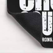 クロスカントリーADD文字ランニングランナーのチームプレーヤー マウスパッド (コーナー)