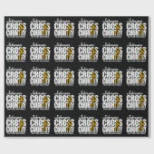 クロスカントリーADD文字ランニングランナーのチームプレーヤー ラッピングペーパー (フラット)