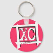 クロスカントリーXCランナー キーホルダー (正面)