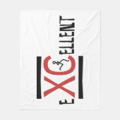 クロスカントリーXCeXCeller フリースブランケット (正面)