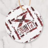 クロスカンランニングトのX国メッセージカード フェイバータグ (裏面)