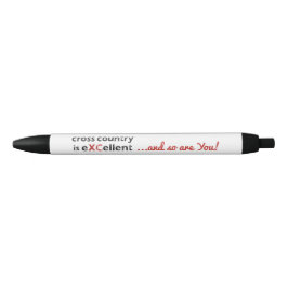 クロスカンランニングトス© eXCartile Pen 黒ボールペン