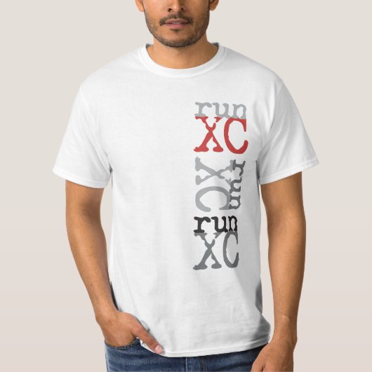 クロスカン走トXC Tシャツ (正面)