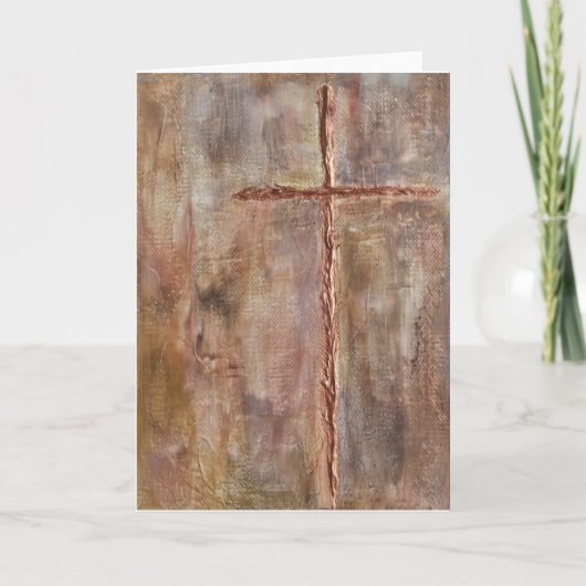 クロスカード,宗教的カード,悔やみや弔慰カード,バプテスマ カード (正面)