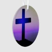 クロスクリスマスオーナメント オーナメント (正面)