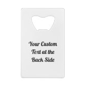 クロスクレジットカードボトルオープナー クレジットカード栓抜き (裏面)