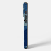 クロスクールブフェイクルー迷彩柄パターンの背景 Case-Mate iPhoneケース (裏面 / 左)