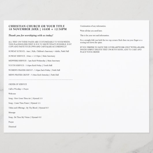 クロスグラデーションスカイクラウド聖なる書物、 経典教会の公報 (裏面)