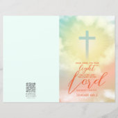 クロスグラデーションスカイクラウド聖なる書物、 経典教会の公報 (正面)